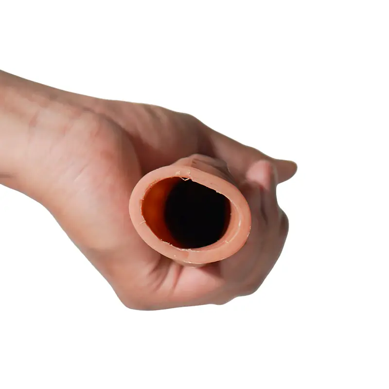 TitanX 8 Inch Penis Extender Sleeve with Realistic Texture - Master