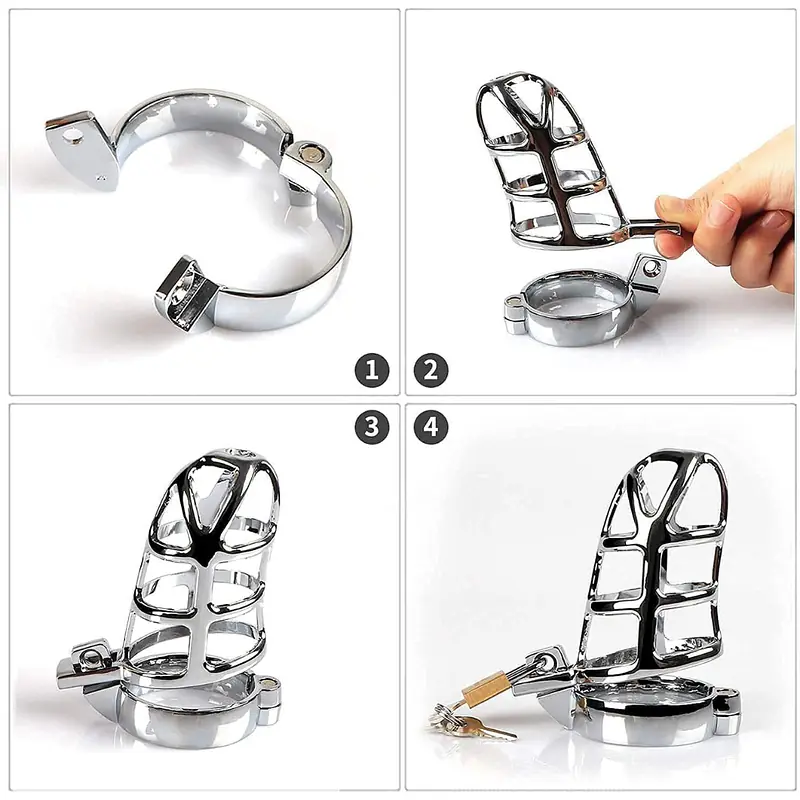 Spider Web Lightweight Chastity Cage for Men - Master