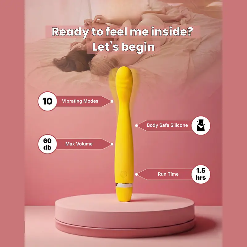 MyPleasure Groove G-Spot Vibrator for Women | 10 Vibrating Modes - Master