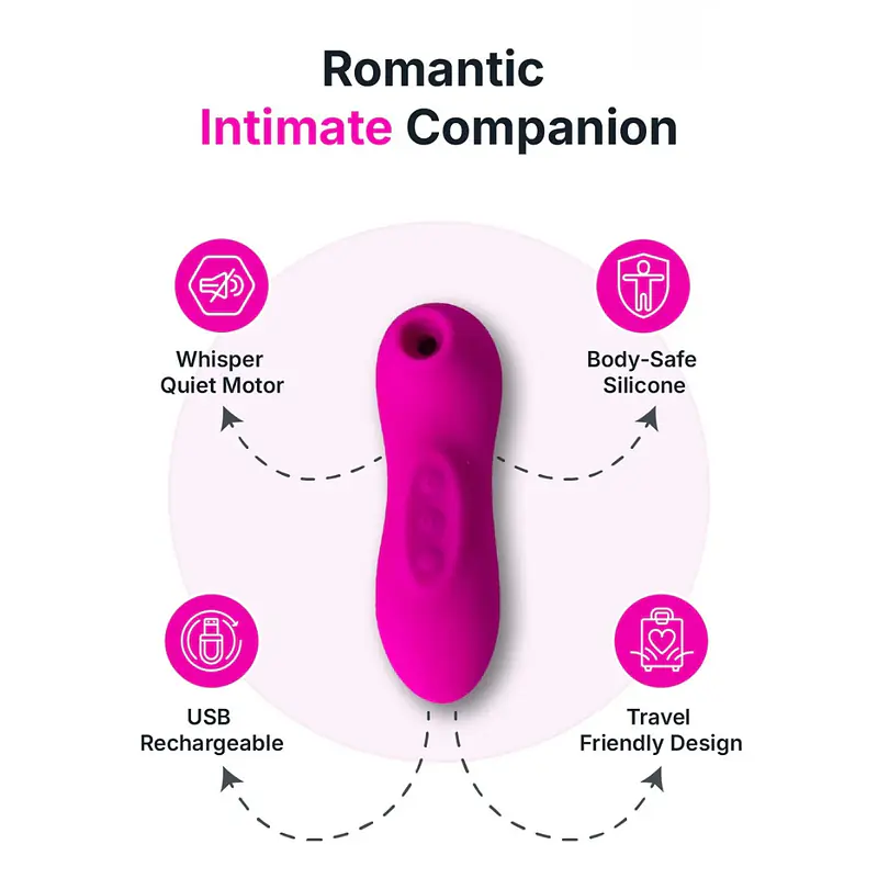MyPleasure Air Wave Clitoral Suction Vibrator for Women - Master