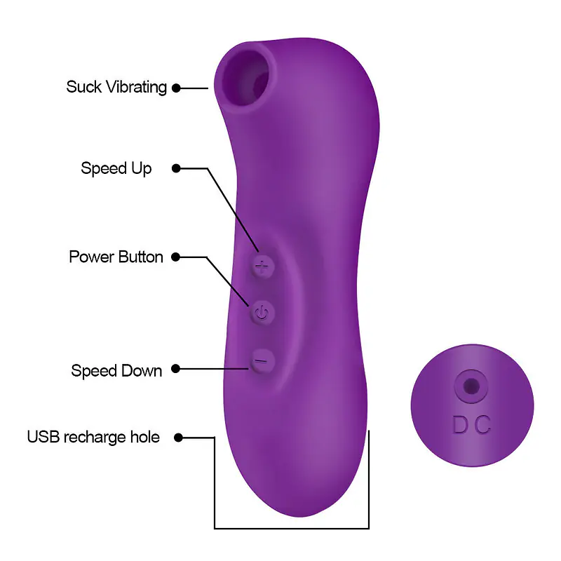 MyPleasure Air Wave Clitoral Suction Vibrator for Women - Master