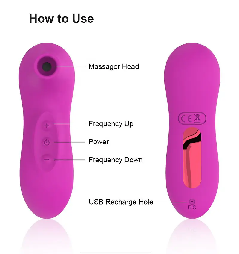 MyPleasure Air Wave Clitoral Suction Vibrator for Women - Master