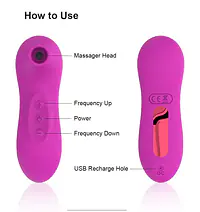 MyPleasure Air Wave Clitoral Suction Vibrator for Women - Master