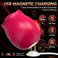 Rose Nipple and Clitoris Sucker With Wireless Charging - Master