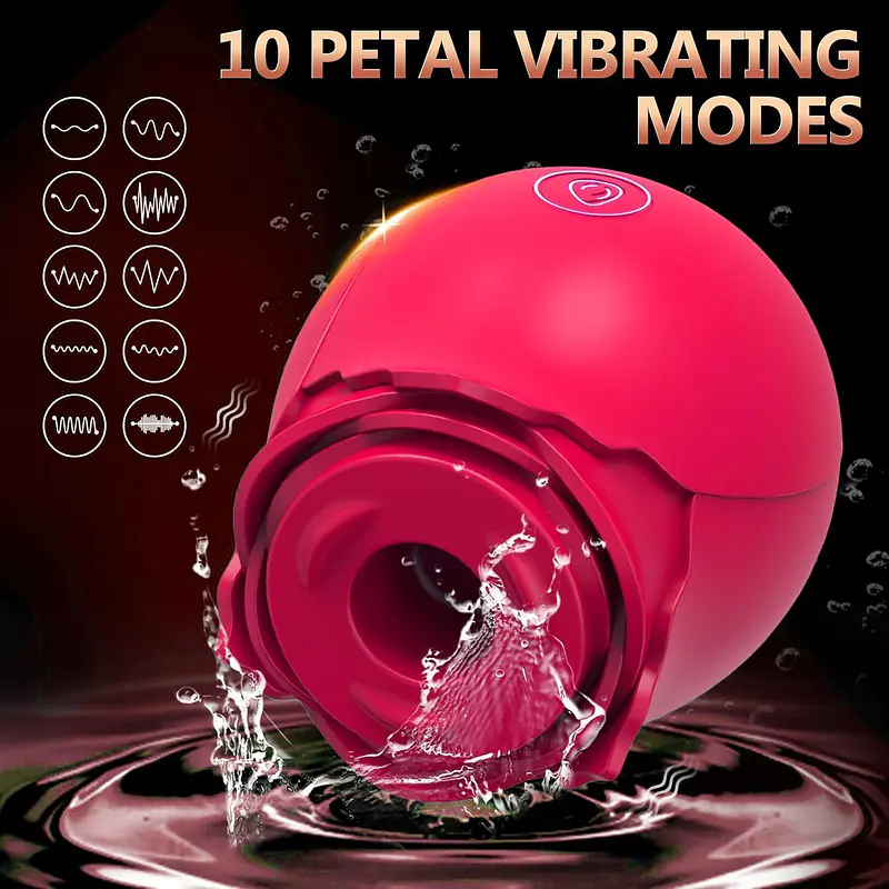 Rose Nipple and Clitoris Sucker With Wireless Charging - Master