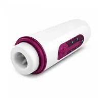 Stretch Pro Heat Automatic Thrusting & Sucking Masturbator with 12 Modes & Voice - Master