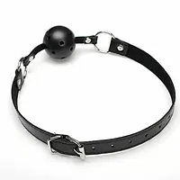Adjustable Plastic Ball Gag with Strap Assorted Colours Red, Black & Pink - Master