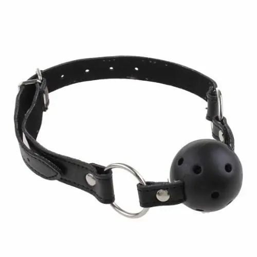 Adjustable Plastic Ball Gag with Strap Assorted Colours Red, Black & Pink - Master