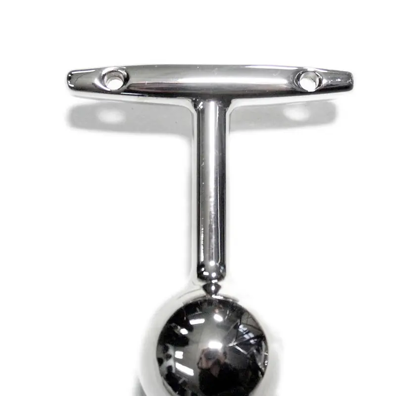 Titan 5-Bead 6-Inch XL Stainless Steel Anal Butt Plug - Master
