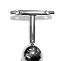 Titan 5-Bead 6-Inch XL Stainless Steel Anal Butt Plug - Master