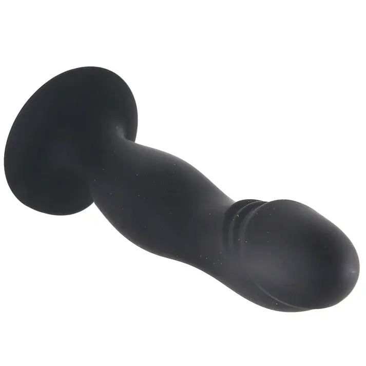 RealTouch 6 Inch Penis Shape Silicone Butt Plug - Master