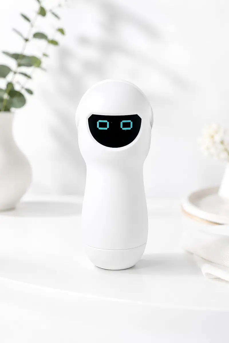 RoboEyes 6 Inch Dotted Masturbator - Master