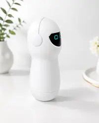 RoboEyes 6 Inch Dotted Masturbator - Master