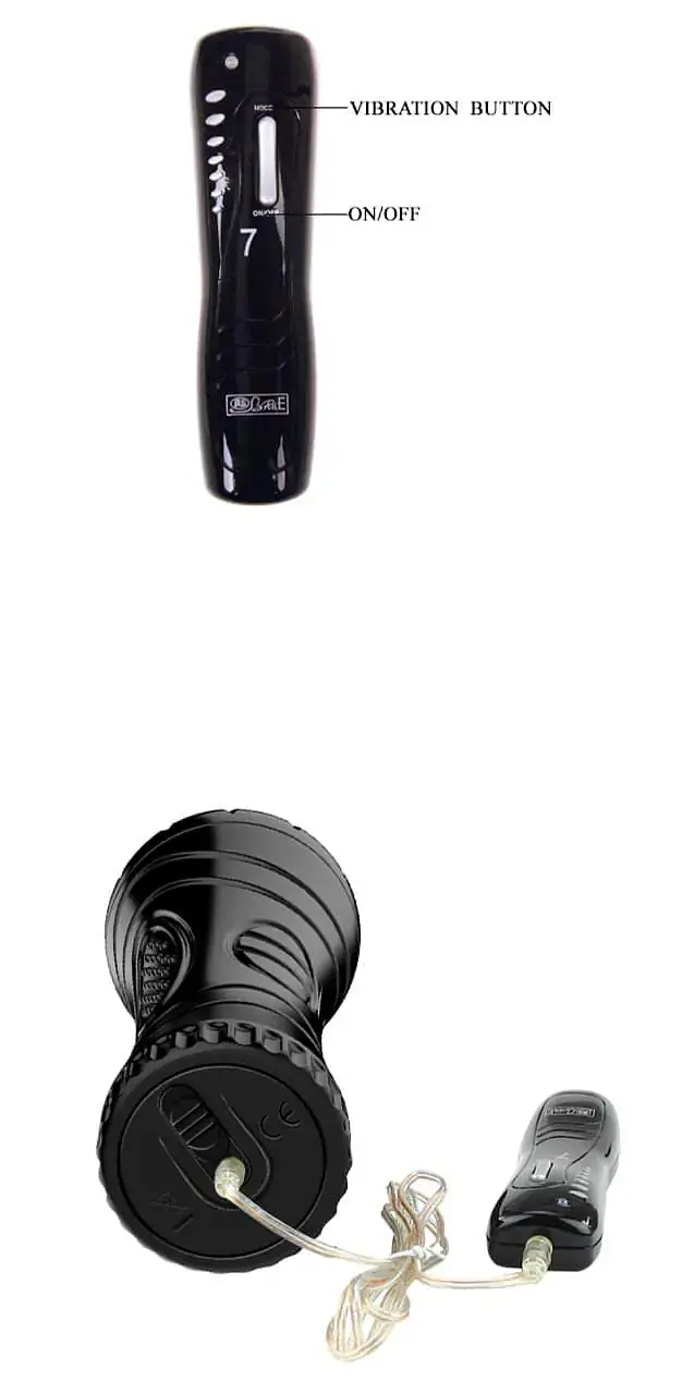 7-Mode Vibrating Fleshlight with Remote & 50ml Lube Combo for Men - Master