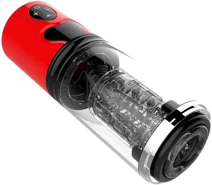 MAIG Cyclone Voice Pro Automatic Thrusting, Rotating & Vibrating Stroker with Hands-Free Stand - Master