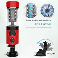 MAIG Cyclone Voice Pro Automatic Thrusting, Rotating & Vibrating Stroker with Hands-Free Stand - Master