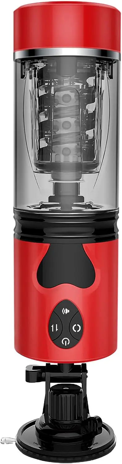 MAIG Cyclone Voice Pro Automatic Thrusting, Rotating & Vibrating Stroker with Hands-Free Stand - Master