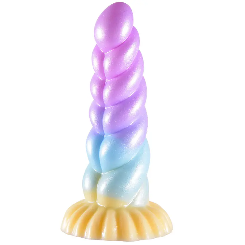 Monster Pulse 7-Inch Vibrating Dildo with 8 Modes, Remote Control & Magnetic Charging - Master