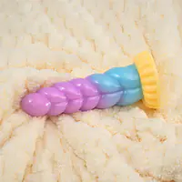Monster Pulse 7-Inch Vibrating Dildo with 8 Modes, Remote Control & Magnetic Charging - Master