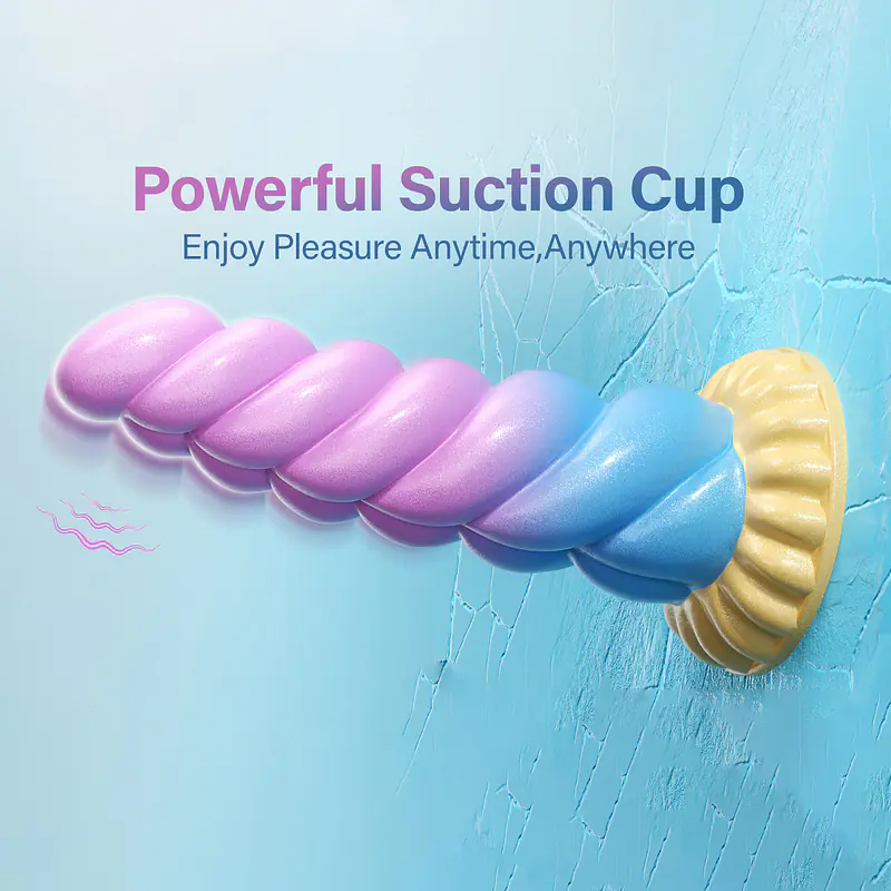 Monster Pulse 7-Inch Vibrating Dildo with 8 Modes, Remote Control & Magnetic Charging - Master