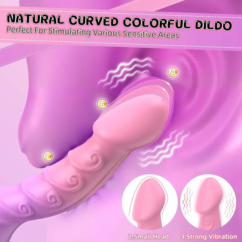 Velvet Twist 7-Inch Vibrating Dildo – 8 Modes, Remote Control & Magnetic Charging - Master