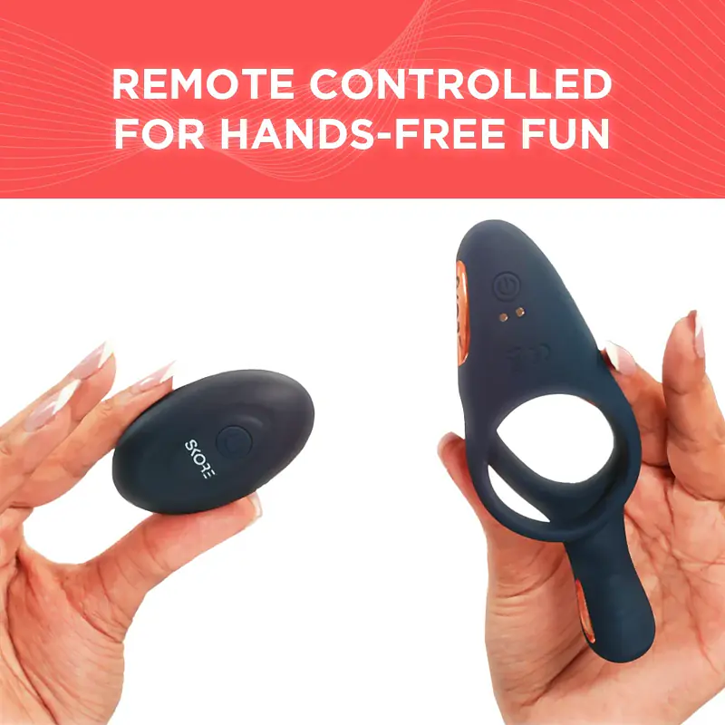 Skore Tremor Dual Motor Vibrating Ring with Ball Strap - Master