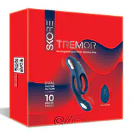 Skore Tremor Dual Motor Vibrating Ring with Ball Strap - Master