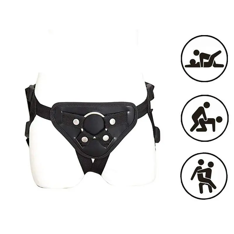 Adjustable Strap On Harness Belt - Master