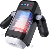 AMOVIBE Automatic Masturbator 10 Thrusting & Vibration Modes With Heating Function and Phone Holder - Master