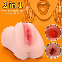 Big Whopper 2X1 Pussy And Anal Masturbator - Master