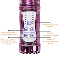 ButterflyPulse Thrusting and Rotating G-Spot Vibrator with Multiple Vibrating Modes - Master