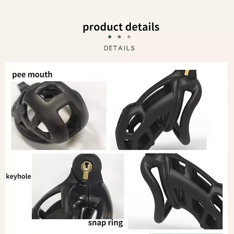 Cobra Chastity Cage For Men - Master