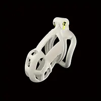 Pure Guard White Resin Chastity Cage - Master