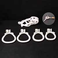 Pure Guard White Resin Chastity Cage - Master