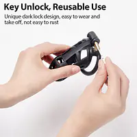 Cobra Chastity Cage For Men - Master