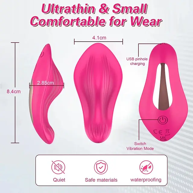 Whisper Vibe Smart App-Controlled Bluetooth Panty Vibrator - Master