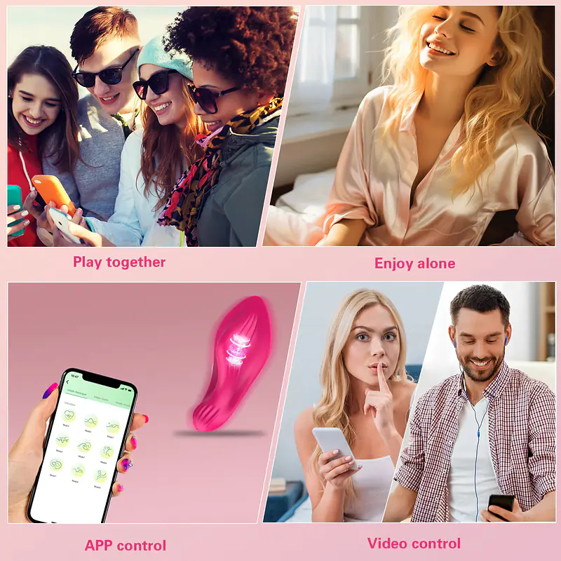 Whisper Vibe Smart App-Controlled Bluetooth Panty Vibrator - Master
