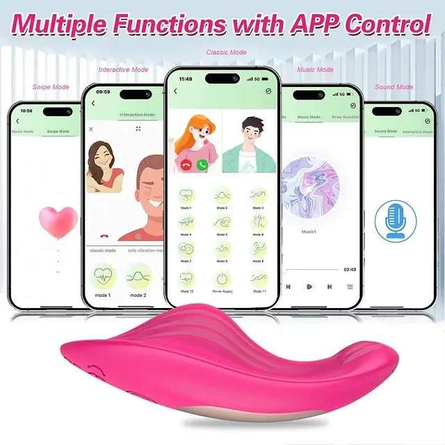 Whisper Vibe Smart App-Controlled Bluetooth Panty Vibrator - Master