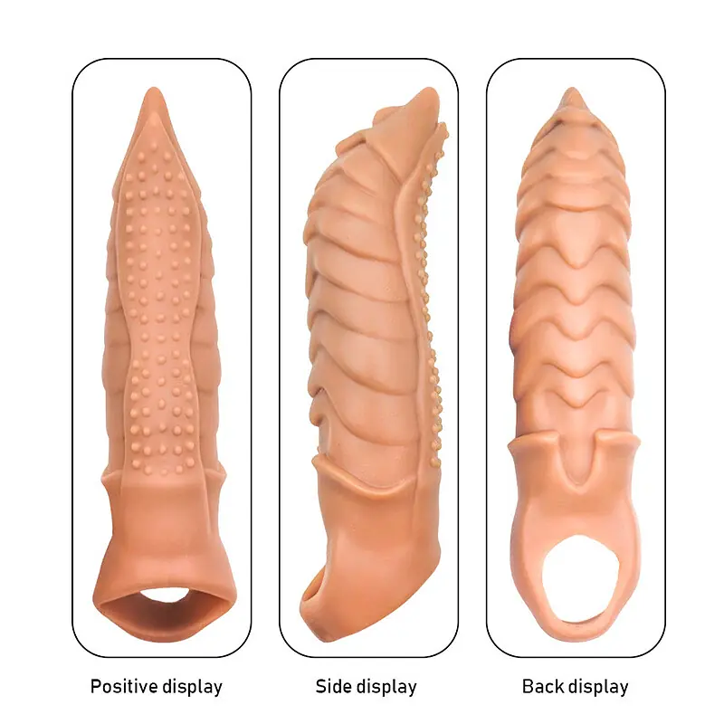 Max Extend 8 Inch Flesh Cock Sleeve - Master