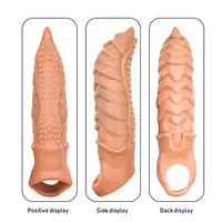 Max Extend 8 Inch Flesh Cock Sleeve - Master