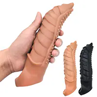 Max Extend 8 Inch Flesh Cock Sleeve - Master