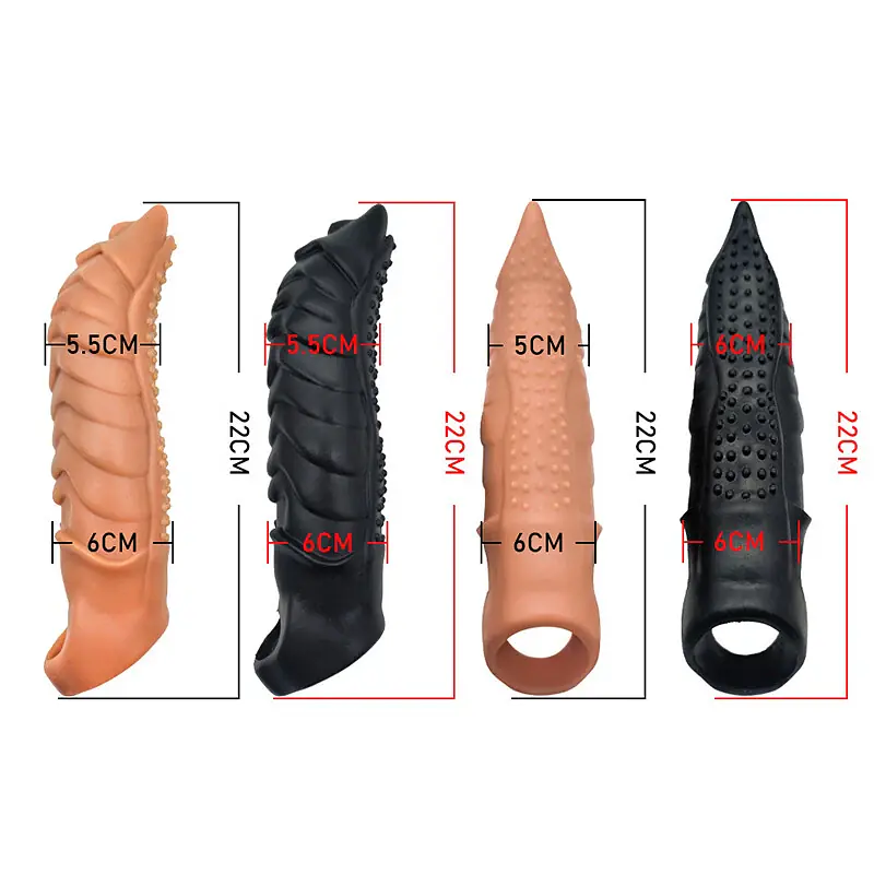 Max Extend 8 Inch Flesh Cock Sleeve - Master