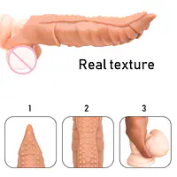 Max Extend 8 Inch Flesh Cock Sleeve - Master