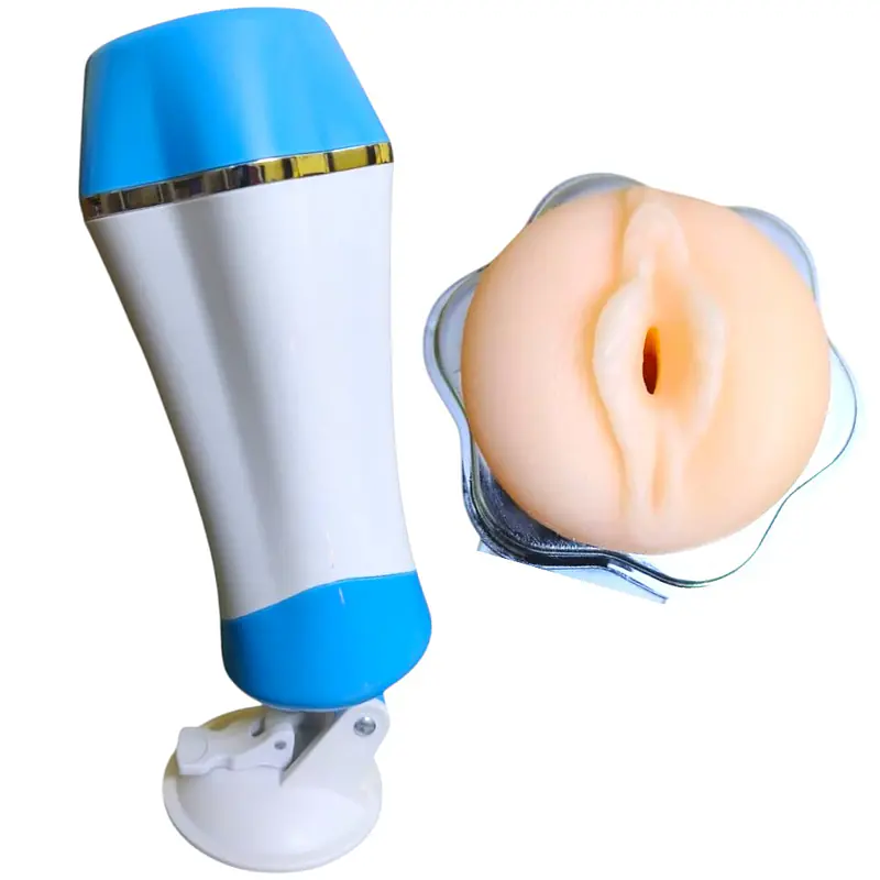 Pleasure Mount Suction Fleshlight with Dotted Tunnel - Master
