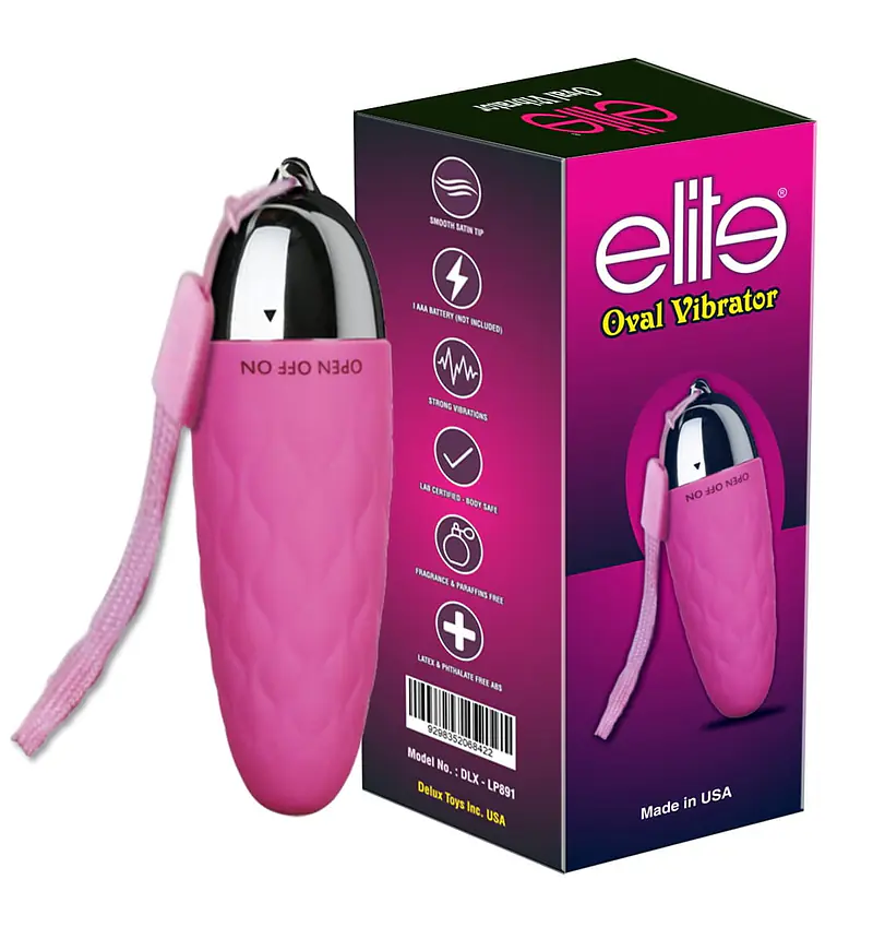 Elite handy oval vibrator for women - Master