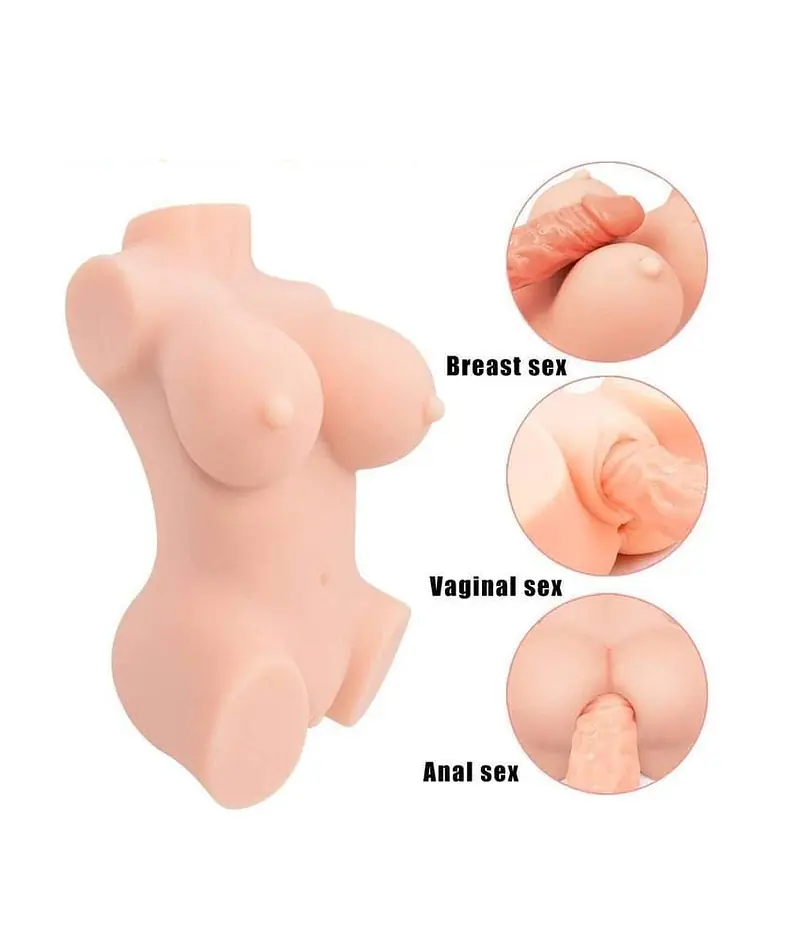 Half body sex doll for men (16 inches) - Master