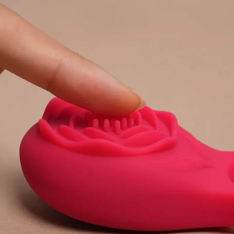 Red Vibe App-Controlled Ejaculation Delay & Nipple and Clit Stimulator Vibrating Ring - Master