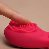 Red Vibe App-Controlled Ejaculation Delay & Nipple and Clit Stimulator Vibrating Ring - Master