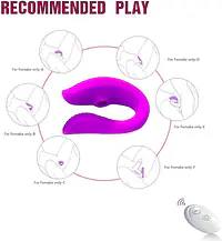 Pleasure Air 2-in-1 Clit & G-Spot Suction Vibrator With 10 Modes - Master