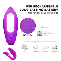 Pleasure Air 2-in-1 Clit & G-Spot Suction Vibrator With 10 Modes - Master